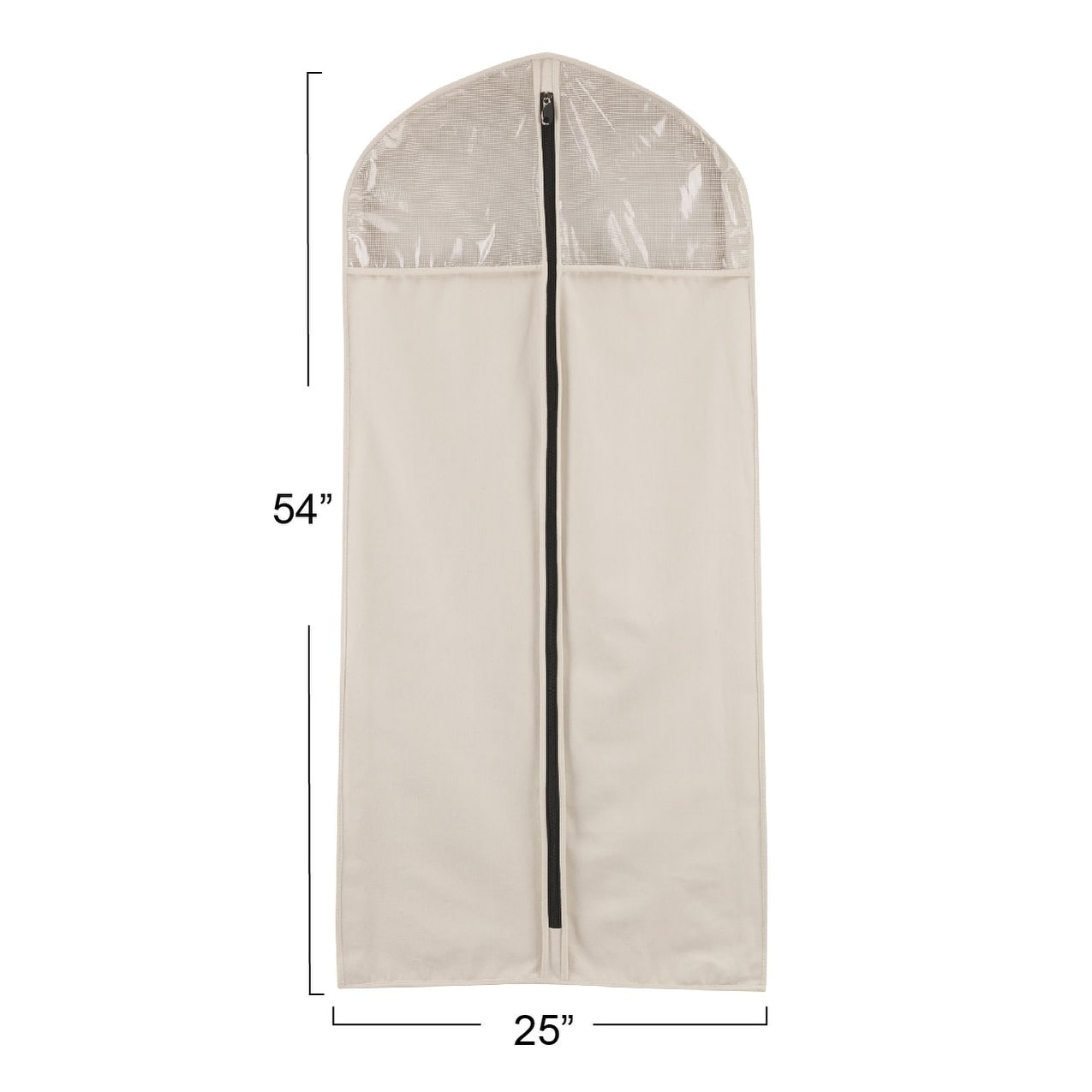 Household Essentials Cedarline Hanging Garment Bag with Zipper 3.0 L x 25.0 W x 54.0 H