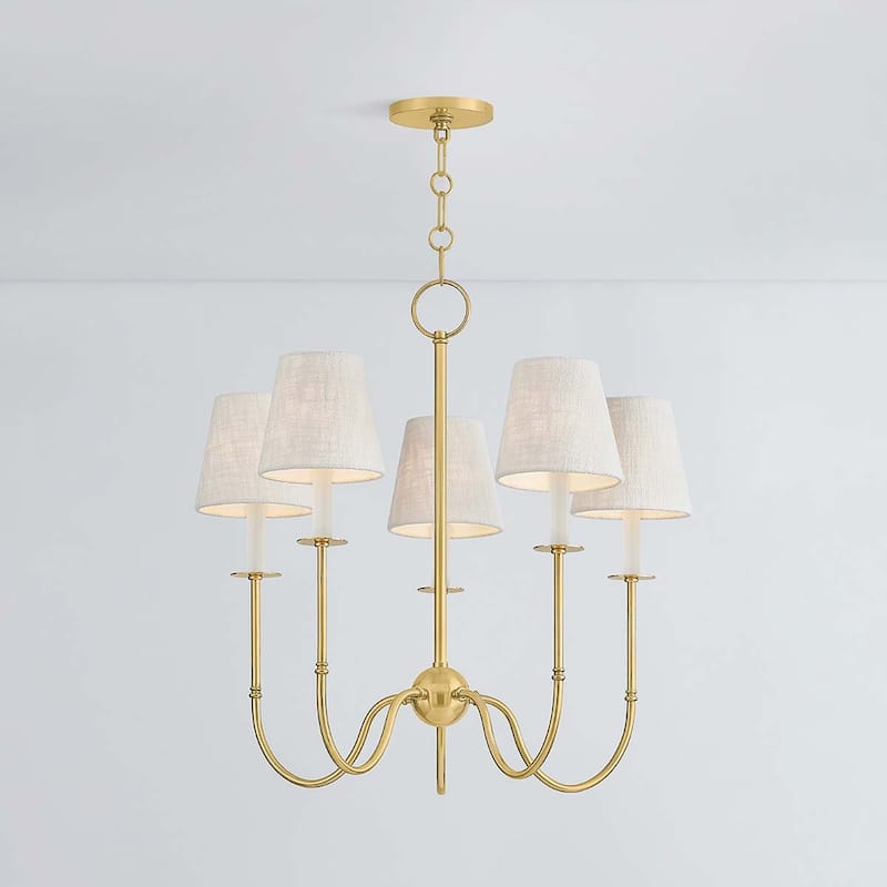 Hudson Valley Lighting 6927 Amina 5 Light 27" Wide Chandelier