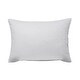 preview thumbnail 2 of 2, Jacquard 500 Thread Count Natural Down and Feather Pillow - White