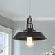 preview thumbnail 9 of 8, The Gray Barn Heavenly Winds 1-light Industrial Pendant Lights - D10.25"X H2.875"