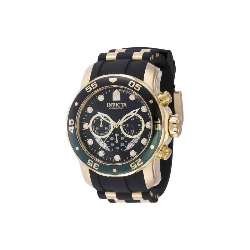 Invicta Men's 44522 Pro Diver Quartz Chronograph Black Dial Watch