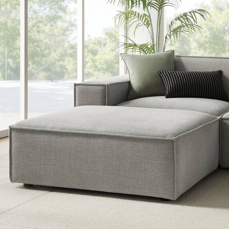 Restore 6-Piece Performance Fabric Upholstered Modular Sectional Sofa