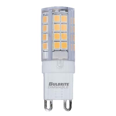 Bulbrite Pack of (2) Clear Mini Bi-Pin (G9) LED Bulb