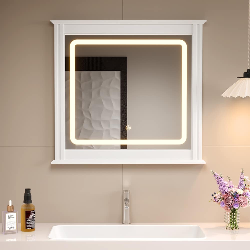 Smart LED Vanity Mirror with 3-Color Light