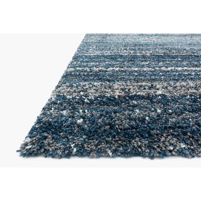 Alexander Home Moroccan Abstract Ombre Shag Area Rug