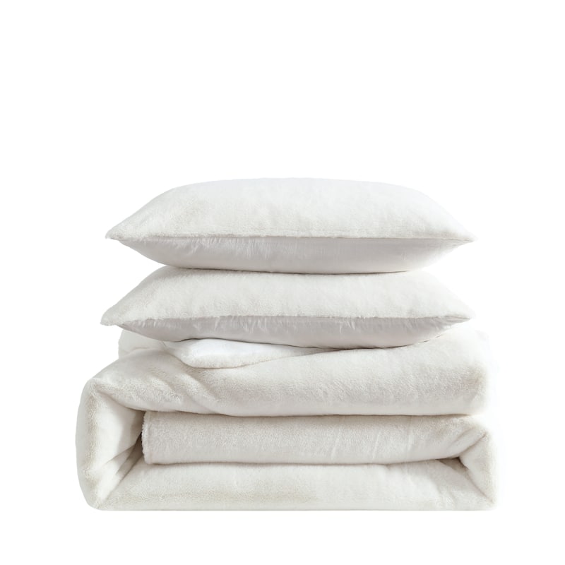 Vera Wang Signature Beige Reversible Comforter Set