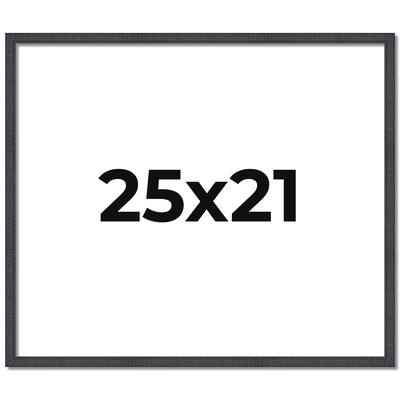 25x21 Frame Brown Picture Frame - Complete Modern Photo Frame Includes