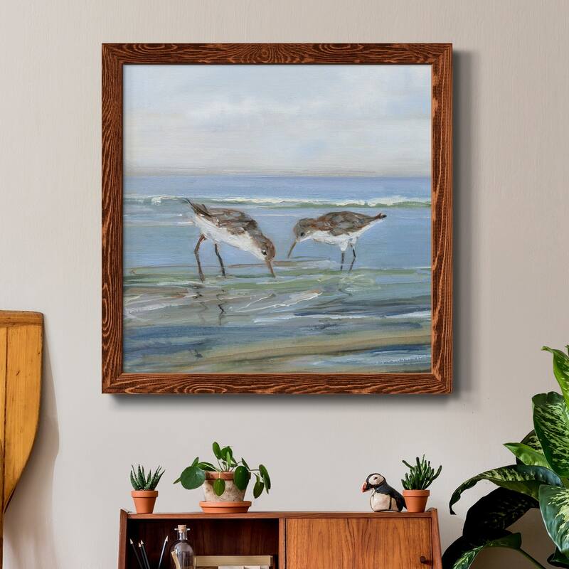 Seabird Beach II-Premium Framed Canvas - Ready to Hang