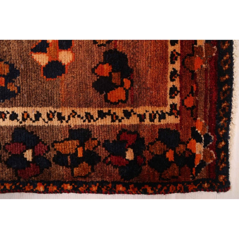 ECARPETGALLERY Hand-knotted Konya Anatolian Burgundy Wool Rug - 4'7 x 9'2