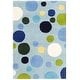 preview thumbnail 35 of 74, SAFAVIEH Handmade Soho Steina Dots N.Z. Wool Rug 2' x 3' - Blue/Multi