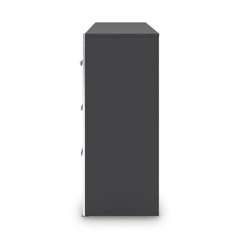 Signature Design by Ashley Ravalori Black Dresser