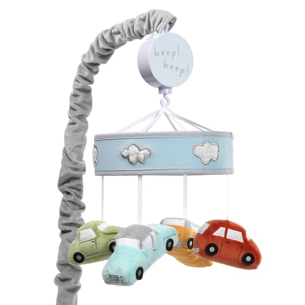slide 2 of 6, Lambs & Ivy Baby Car Tunes Musical Baby Crib Mobile Soother Toy