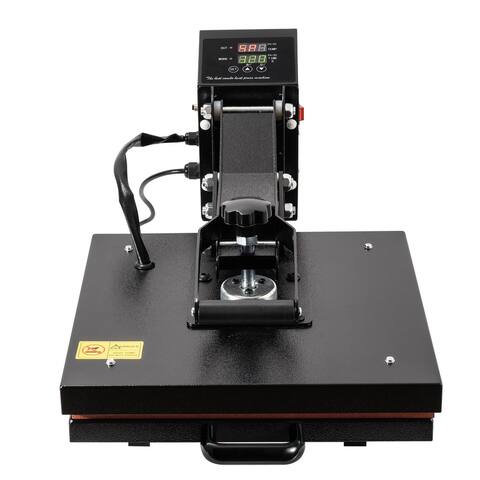 15 x 15 in Heat Press Machine, Industrial-Quality Digital Sublimation Hot Press Machine, Black/Blue/Green - N/A