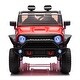 preview thumbnail 69 of 98, Kids Electric Truck with Trailer, 24V Battery, Bluetooth, MP3, Four-Wheel Suspension, for Off-Road Adventures