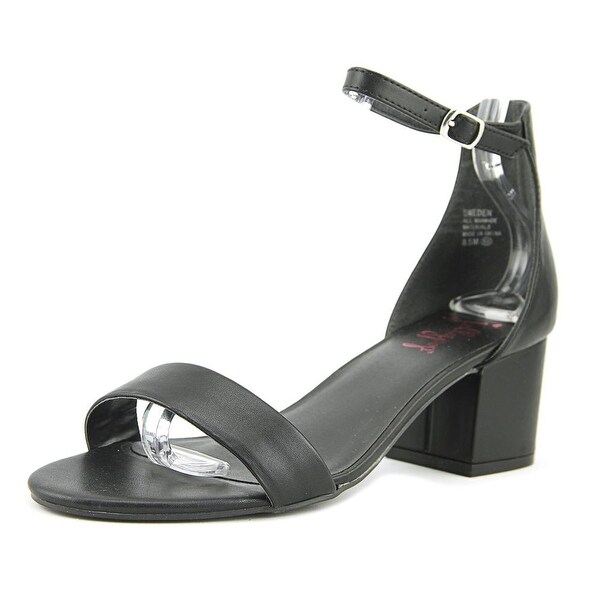 jellypop black sandals