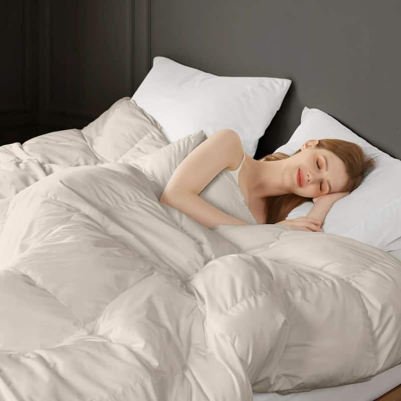 Madison Park Stay Puffed Overfilled Down Alternative Comforter