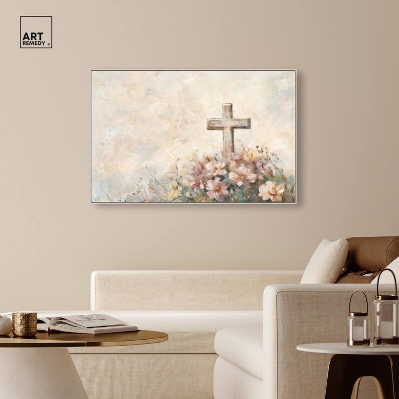 Blessed Remembrance Canvas by Art Remedy