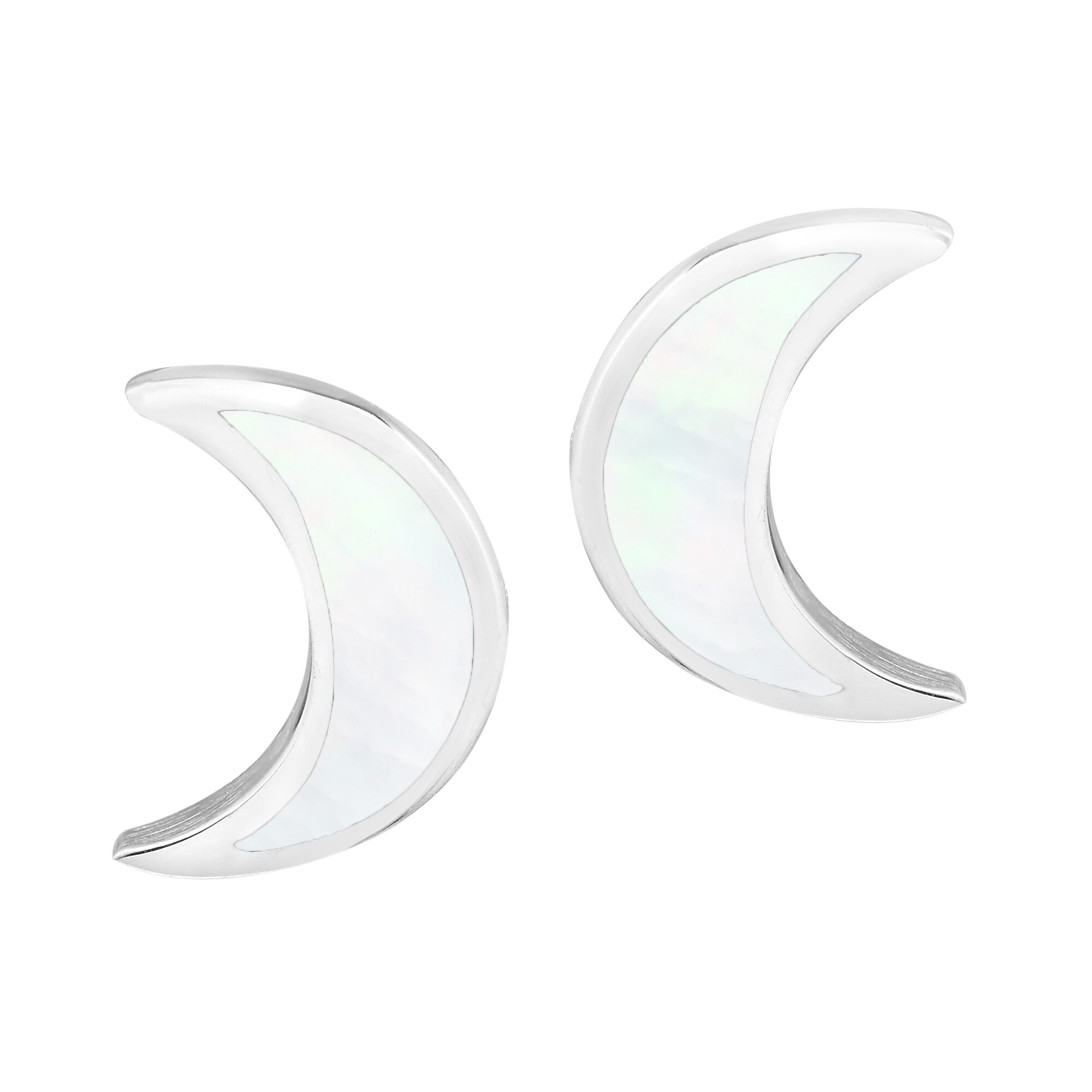crescent moon shaped earrings