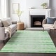 preview thumbnail 15 of 47, Premium Washable Super Soft Watercolor Ombre Stripes Mayfield Rug