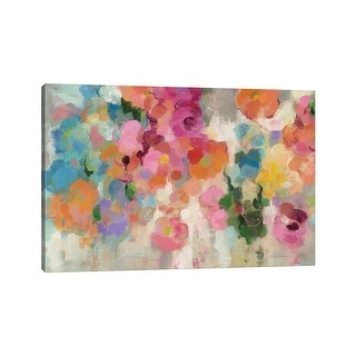 iCanvas "Colorful Garden I" by Silvia Vassileva Canvas Print