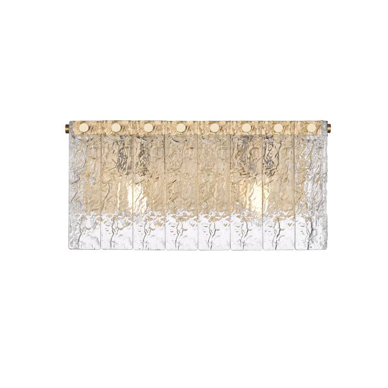 Z-Lite 1943-2V Glacier 15" Wide Vanity Light