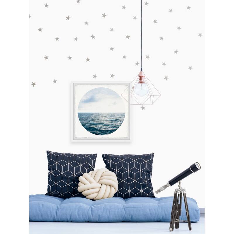 'Middle of the Ocean' Framed Painting Print