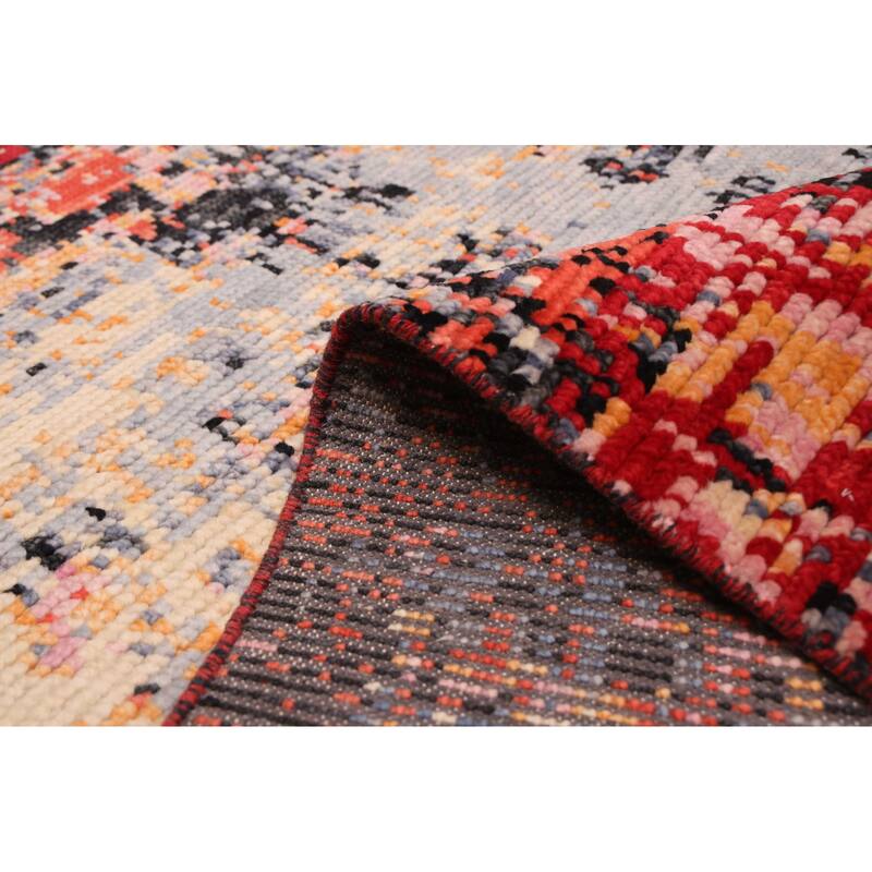 ECARPETGALLERY Hand-knotted Legacy Red Wool Rug - 5'4 x 8'6