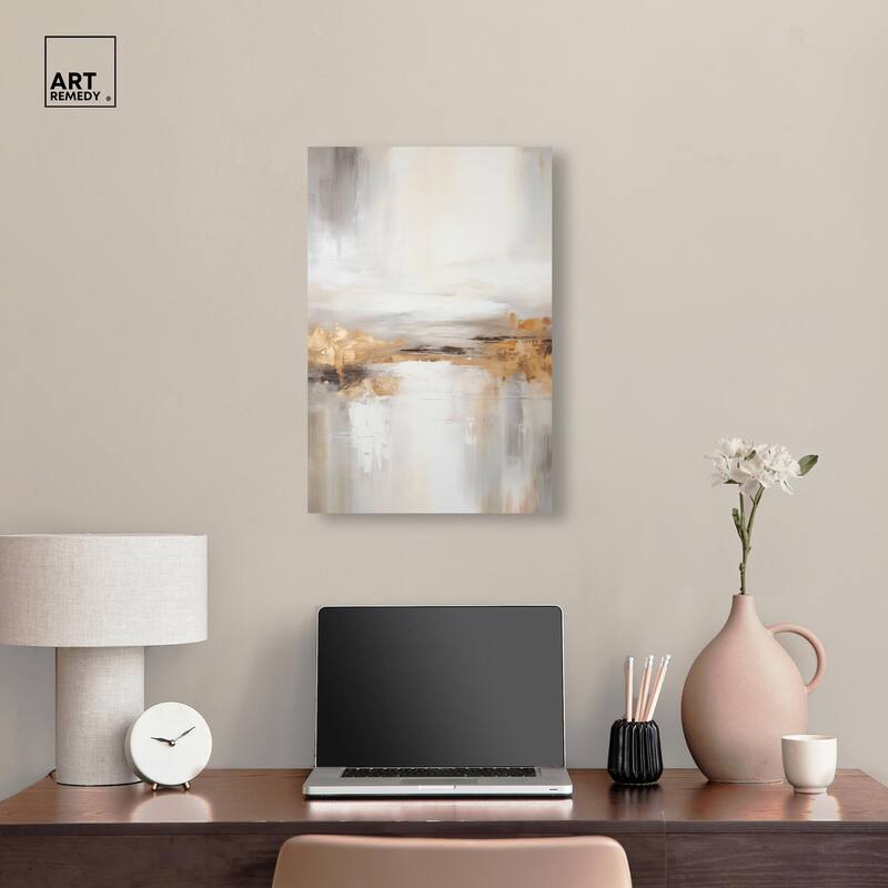 Gold Dust II Canvas by Art Remedy, Gallery Wrapped