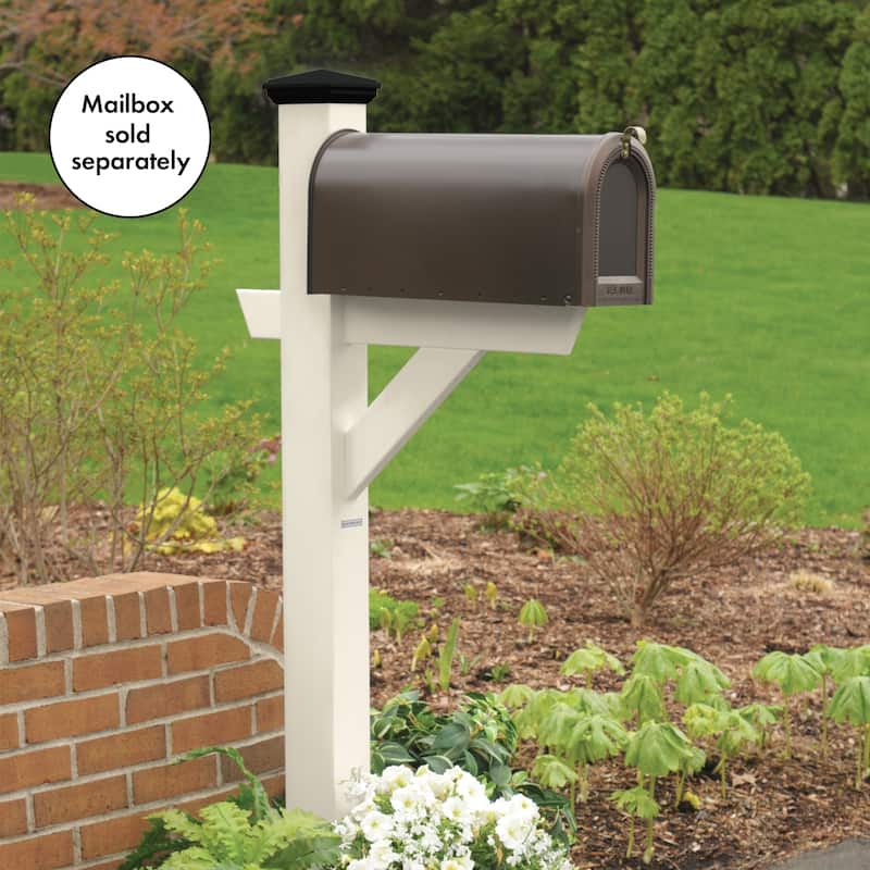 HIGHWOOD Eco-friendly Hazleton Mailbox Post