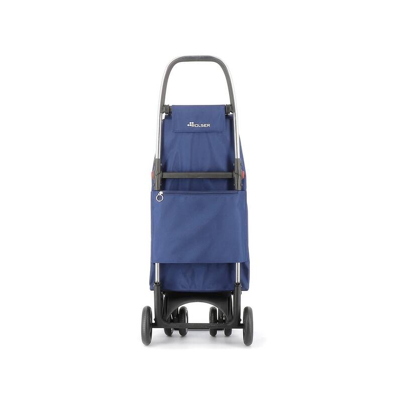 Rolser I-Max MF 4 Wheels 2 Swivelling Foldable Shopping Trolley - 41.34" H x 15.55" W x 12.8" D