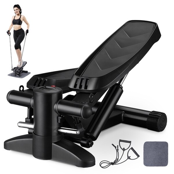 ZENOVA Mini Stair Stepper, Steppers for Exercise with Resistance