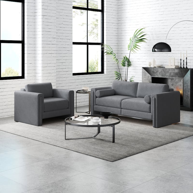JASIWAY Modern Upholstered Sofa Sectional Sofa