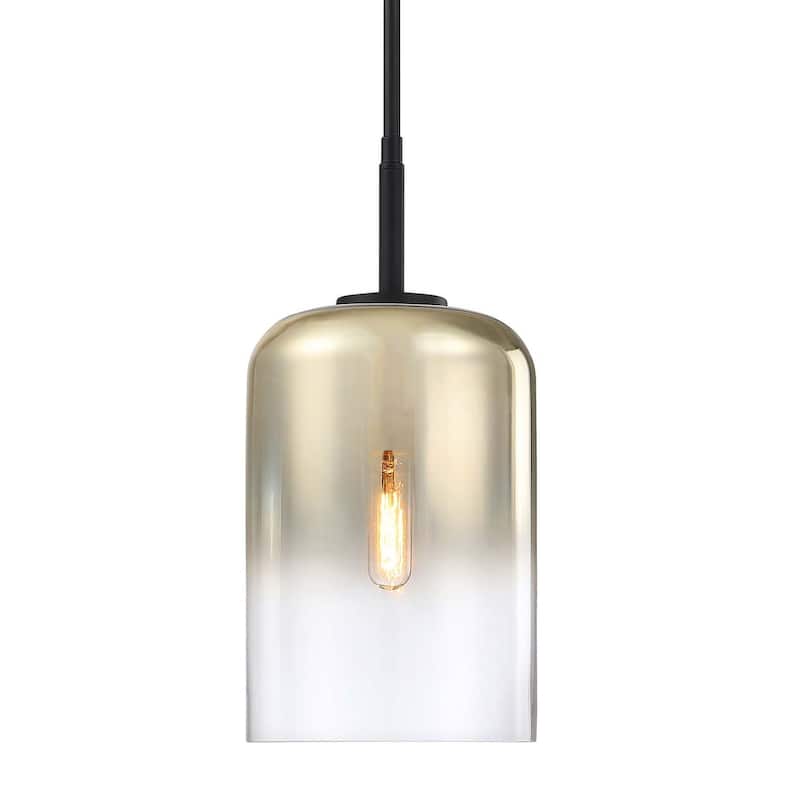 Designers Fountain D306M-8P Gatsby 9" Wide Mini Pendant - Matte Black