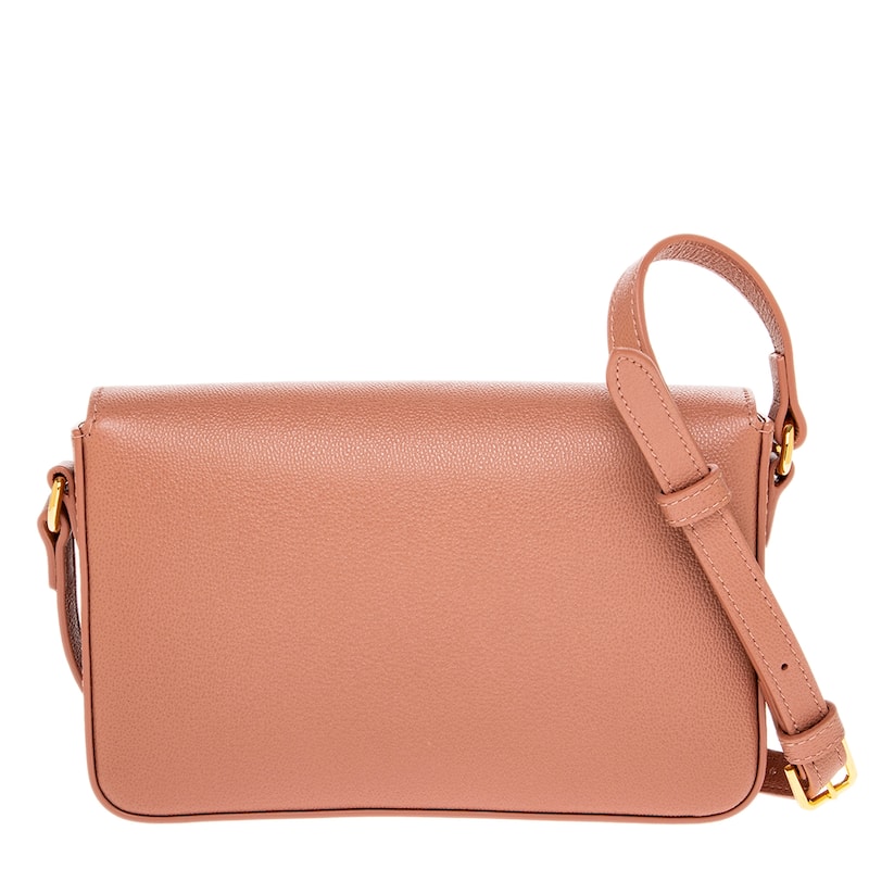 Burberry Hampshire Small House Check & Leather Crossbody