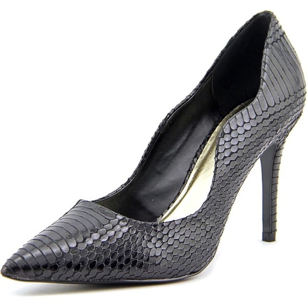 LFL Spin Women Pointed Toe Synthetic Black Heels