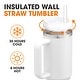 preview thumbnail 18 of 46, Cheer Collection Insulated Tumbler with Reusable Straw
