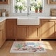preview thumbnail 2 of 4, SAFAVIEH Door and Kitchen Mat Taru Machine Washable & Slip Resistant Rug