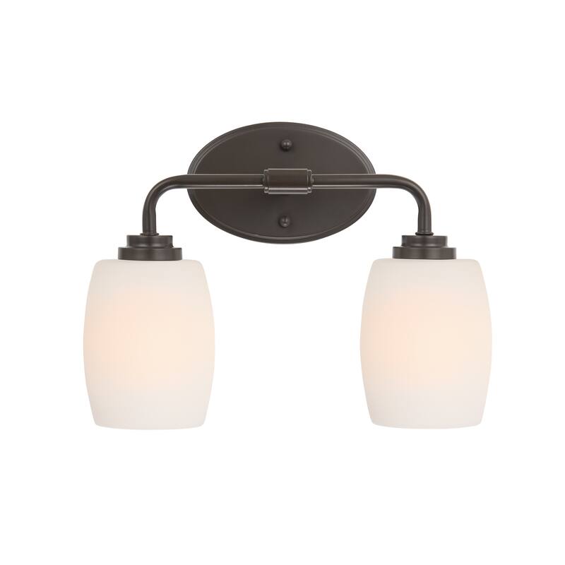 Brio Lighting Meira 2-Light Dimmable Bathroom Vanity Light