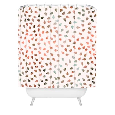 Deny Designs Hello Sayang Sweet Rose Petals Shower Curtain