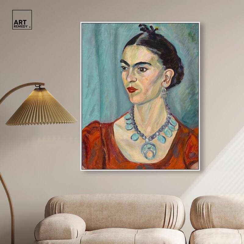 Frida Kahlo by Magda Pach 1933 Canvas by Art Remedy