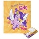 preview thumbnail 25 of 70, Hasbro My Little Pony Silk Touch Throw Blanket 50"x60" - Singing Pipp