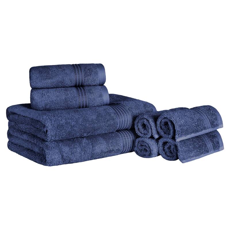 Superior Heritage Egyptian Cotton Absorbent 8-Piece Towel Set