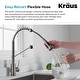 preview thumbnail 35 of 45, Kraus 3-in-1 Set Undermount Kitchen Sink, Pulldown Faucet, Dispenser