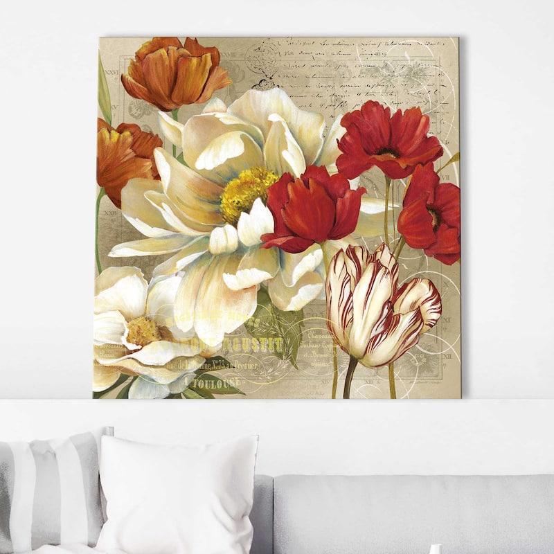 "Jardin II" by Carol Robinson Print on Canvas