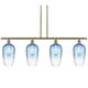 Option Antique Brass / Sapphire Blue