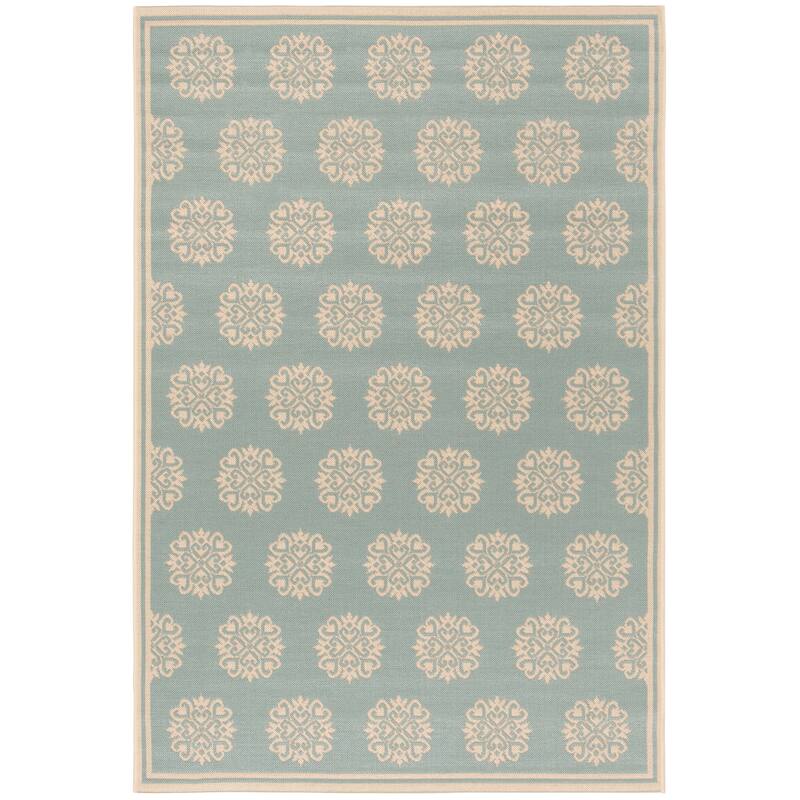 SAFAVIEH Beach House Indoor/ Outdoor Waterproof Patio Backyard Rug