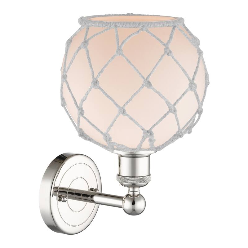 Innovations Lighting Endless Possibilities Edison - Farmhouse Rope - 1 Light 8" Sconce