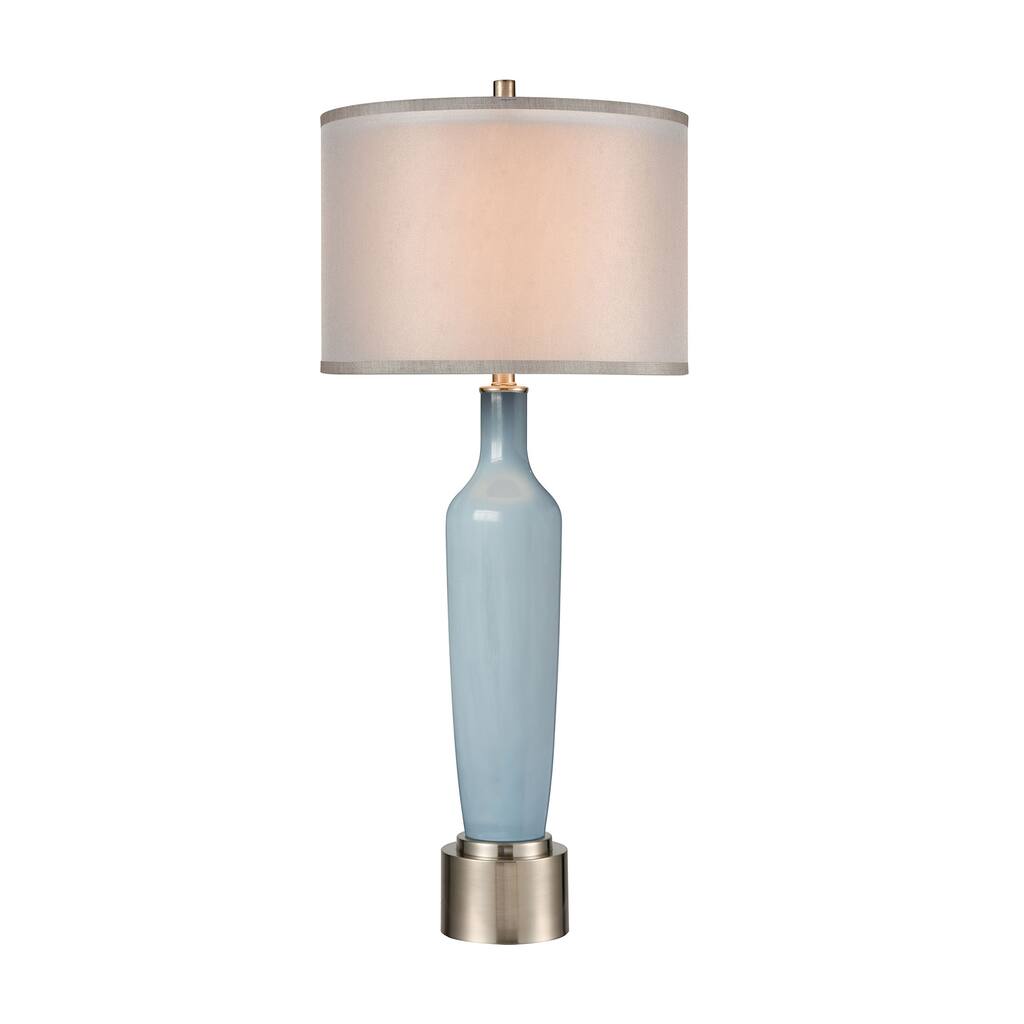 Latour Table Lamp in Tarnished Nickel
