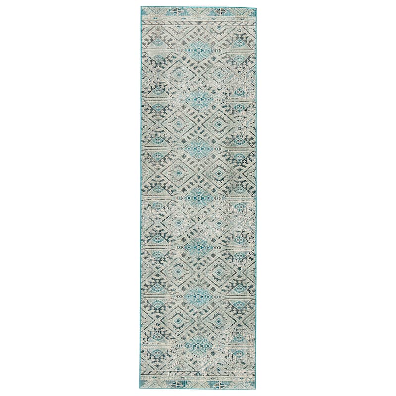 Kamalian Indoor/ Outdoor Tribal Polypropylene Area Rug by Havenside Home