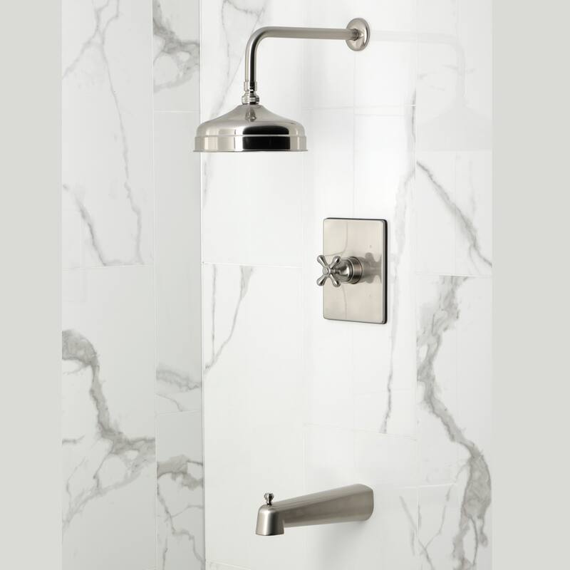 Kingston Brass Single-Handle Pressure Balanced Tub and Shower Faucet